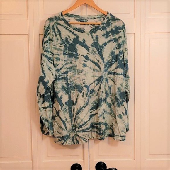 Sonoma Tops - Sonoma Women's Long Sleeve Tie Dye Top Size 1X